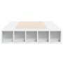 Estructura de cama madera de ingeniería blanca 90x190 cm de vidaXL, Camas y somieres - Ref: Foro24-3280524, Precio: 122,54 €,...