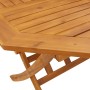 Klappbare Garten-Essgruppe 5-teilig aus massivem Akazienholz von vidaXL, Gartensets - Ref: Foro24-3295249, Preis: 304,56 €, R...