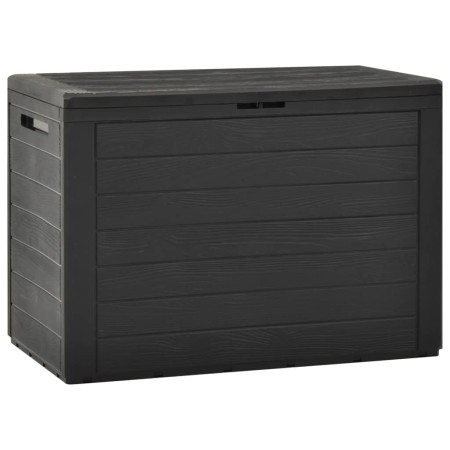 Caja de almacenamiento de jardín gris antracita 78x44x55 cm de vidaXL, Cajas de almacenaje para exteriores - Ref: Foro24-4944...