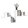 White engineered wood wall shelf 104.5x10x43 cm by vidaXL, Shelves and shelves - Ref: Foro24-840723, Price: 28,86 €, Discount: %