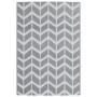 Alfombra de exterior PP gris 140x200 cm de vidaXL, Protectores para exterior - Ref: Foro24-316950, Precio: 30,67 €, Descuento: %