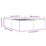 Estructura de cama madera de ingeniería negra 140x200 cm de vidaXL, Camas y somieres - Ref: Foro24-3280924, Precio: 142,39 €,...