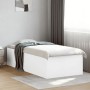 Estructura de cama madera de ingeniería blanca 90x190 cm de vidaXL, Camas y somieres - Ref: Foro24-3280972, Precio: 106,24 €,...