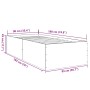 Estructura de cama madera de ingeniería blanca 90x190 cm de vidaXL, Camas y somieres - Ref: Foro24-3280972, Precio: 106,24 €,...