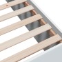 White engineered wood bed frame 75x190 cm by vidaXL, Beds and slatted bases - Ref: Foro24-3280979, Price: 100,31 €, Discount: %