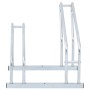 Stand for 2 bicycles independent floor galvanized steel by vidaXL, Bases and supports for storing bicycles - Ref: Foro24-4005...