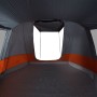 Camping tent with tunnel 4 people waterproof gray orange by vidaXL, tents - Ref: Foro24-94630, Price: 278,18 €, Discount: %