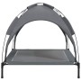 Dog bed with canopy anthracite oxford fabric and steel by vidaXL, Beds for dogs - Ref: Foro24-172599, Price: 39,99 €, Discoun...