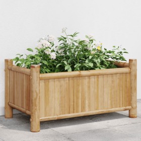 Jardinera de bambú 50x30x25 cm de vidaXL, Maceteros y jardineras - Ref: Foro24-366460, Precio: 39,99 €, Descuento: %