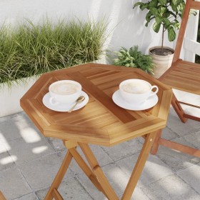 Octagonal solid teak wood table top 50x50x2.5 cm by vidaXL, Table tops - Ref: Foro24-366663, Price: 51,95 €, Discount: %