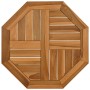 Octagonal solid teak wood table top 50x50x2.5 cm by vidaXL, Table tops - Ref: Foro24-366663, Price: 51,95 €, Discount: %