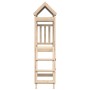 Torre de juegos con pared escalada madera pino 110,5x52,5x215cm de vidaXL, Casitas infantiles - Ref: Foro24-845923, Precio: 2...