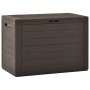 Brown garden storage box 78x44x55 cm by vidaXL, Outdoor storage boxes - Ref: Foro24-49442, Price: 84,46 €, Discount: %