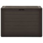 Brown garden storage box 78x44x55 cm by vidaXL, Outdoor storage boxes - Ref: Foro24-49442, Price: 84,46 €, Discount: %