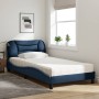 Cama con colchón tela azul 100x200 cm de vidaXL, Camas y somieres - Ref: Foro24-3208519, Precio: 349,74 €, Descuento: %