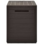 Brown garden storage box 78x44x55 cm by vidaXL, Outdoor storage boxes - Ref: Foro24-49442, Price: 84,46 €, Discount: %