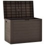 Brown garden storage box 78x44x55 cm by vidaXL, Outdoor storage boxes - Ref: Foro24-49442, Price: 84,46 €, Discount: %