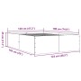 Estructura de cama madera de ingeniería blanca 120x190 cm de vidaXL, Camas y somieres - Ref: Foro24-3280951, Precio: 136,00 €...