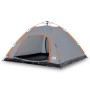 Schnell zu öffnendes Campingzelt in Grau und Orange für 5 Personen von vidaXL, Zelte - Ref: Foro24-4004175, Preis: 149,00 €, ...