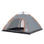 Schnell zu öffnendes Campingzelt in Grau und Orange für 5 Personen von vidaXL, Zelte - Ref: Foro24-4004175, Preis: 149,00 €, ...