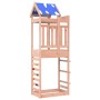 Torre de juegos con pared escalada abeto Douglas 85x52,5x239 cm de vidaXL, Casitas infantiles - Ref: Foro24-845942, Precio: 1...