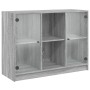 Aparador madera de ingeniería gris Sonoma 102x37x75,5 cm de vidaXL, Aparadores - Ref: Foro24-3295876, Precio: 102,89 €, Descu...