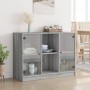 Sonoma gray engineered wood sideboard 102x37x75.5 cm by vidaXL, Sideboards - Ref: Foro24-3295876, Price: 101,24 €, Discount: %