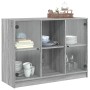 Aparador madera de ingeniería gris Sonoma 102x37x75,5 cm de vidaXL, Aparadores - Ref: Foro24-3295876, Precio: 102,89 €, Descu...