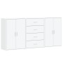 Aparadores 3 unidades madera de ingeniería blanco 60x31x84 cm de vidaXL, Aparadores - Ref: Foro24-3276574, Precio: 225,42 €, ...