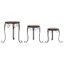 Soportes para plantas 3 uds cerámica terracota de vidaXL, Soportes para macetas - Ref: Foro24-4003393, Precio: 69,67 €, Descu...