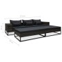 Garden sofa set with cushions, 5 pieces, synthetic gray rattan by vidaXL, Outdoor sofas - Ref: Foro24-49531, Price: 824,63 €,...