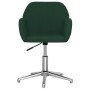 Sillas de comedor giratorias 2 uds tela verde oscuro de vidaXL, Sillas de comedor - Ref: Foro24-3103035, Precio: 159,41 €, De...