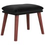 Black velvet footstool 45x29.5x35 cm by vidaXL, Ottomans - Ref: Foro24-341474, Price: 46,99 €, Discount: %