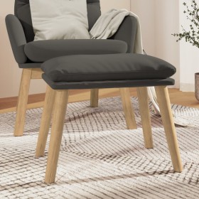 Dark gray velvet footstool 45x29.5x35 cm by vidaXL, Ottomans - Ref: Foro24-341436, Price: 43,99 €, Discount: %