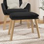 Black velvet footstool 45x29.5x35 cm by vidaXL, Ottomans - Ref: Foro24-341441, Price: 45,97 €, Discount: %