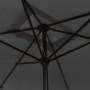 Garden umbrella with metal pole 300x200 cm anthracite gray by vidaXL, Umbrellas - Ref: Foro24-44501, Price: 64,83 €, Discount: %