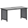 Garden furniture 8 pieces and cushions anthracite gray synthetic rattan by vidaXL, Garden sets - Ref: Foro24-49406, Price: 71...