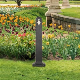 Garden cistern with tap anthracite gray stone look by vidaXL, Irrigation systems - Ref: Foro24-316182, Price: 68,99 €, Discou...