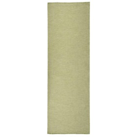 Green flat-woven outdoor rug 80x250 cm by vidaXL, Rugs - Ref: Foro24-340807, Price: 35,57 €, Discount: %