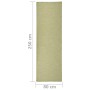 Green flat-woven outdoor rug 80x250 cm by vidaXL, Rugs - Ref: Foro24-340807, Price: 35,57 €, Discount: %