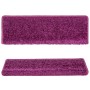 Stair tread mats 15 pcs purple 65x21x4 cm by vidaXL, Stair mats - Ref: Foro24-134580, Price: 74,33 €, Discount: %