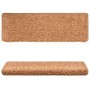 Stair tread mats 15 pcs brown 65x21x4 cm by vidaXL, Stair mats - Ref: Foro24-134579, Price: 78,64 €, Discount: %