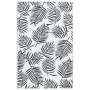 Black and white PP outdoor rug 80x150 cm by vidaXL, Outdoor protectors - Ref: Foro24-310424, Price: 20,11 €, Discount: %