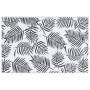 Black and white PP outdoor rug 80x150 cm by vidaXL, Outdoor protectors - Ref: Foro24-310424, Price: 20,11 €, Discount: %