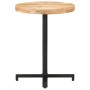 Round bistro table rough mango wood Ø60x75 cm by vidaXL, Kitchen and dining tables - Ref: Foro24-320265, Price: 116,01 €, Dis...