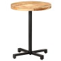 Round bistro table rough mango wood Ø60x75 cm by vidaXL, Kitchen and dining tables - Ref: Foro24-320265, Price: 116,01 €, Dis...