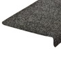 Alfombrilla escalera 15 uds tela punzonada gris 65x21x4 cm de vidaXL, Alfombrillas para escalones - Ref: Foro24-134562, Preci...