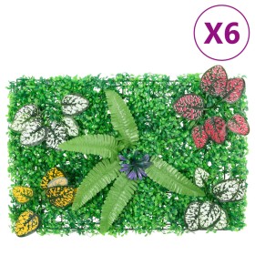   Valla de plantas artificiales 6 uds verde 40x60 cm de vidaXL, Jardín - Ref: Foro24-366638, Precio: 59,00 €, Descuento: %