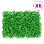   Artificial fern leaf fence 6 pcs green 40x60 cm by vidaXL, Garden - Ref: Foro24-366646, Price: 60,48 €, Discount: %