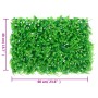   Artificial fern leaf fence 6 pcs green 40x60 cm by vidaXL, Garden - Ref: Foro24-366646, Price: 60,48 €, Discount: %